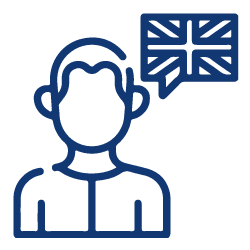 Language analysis icon